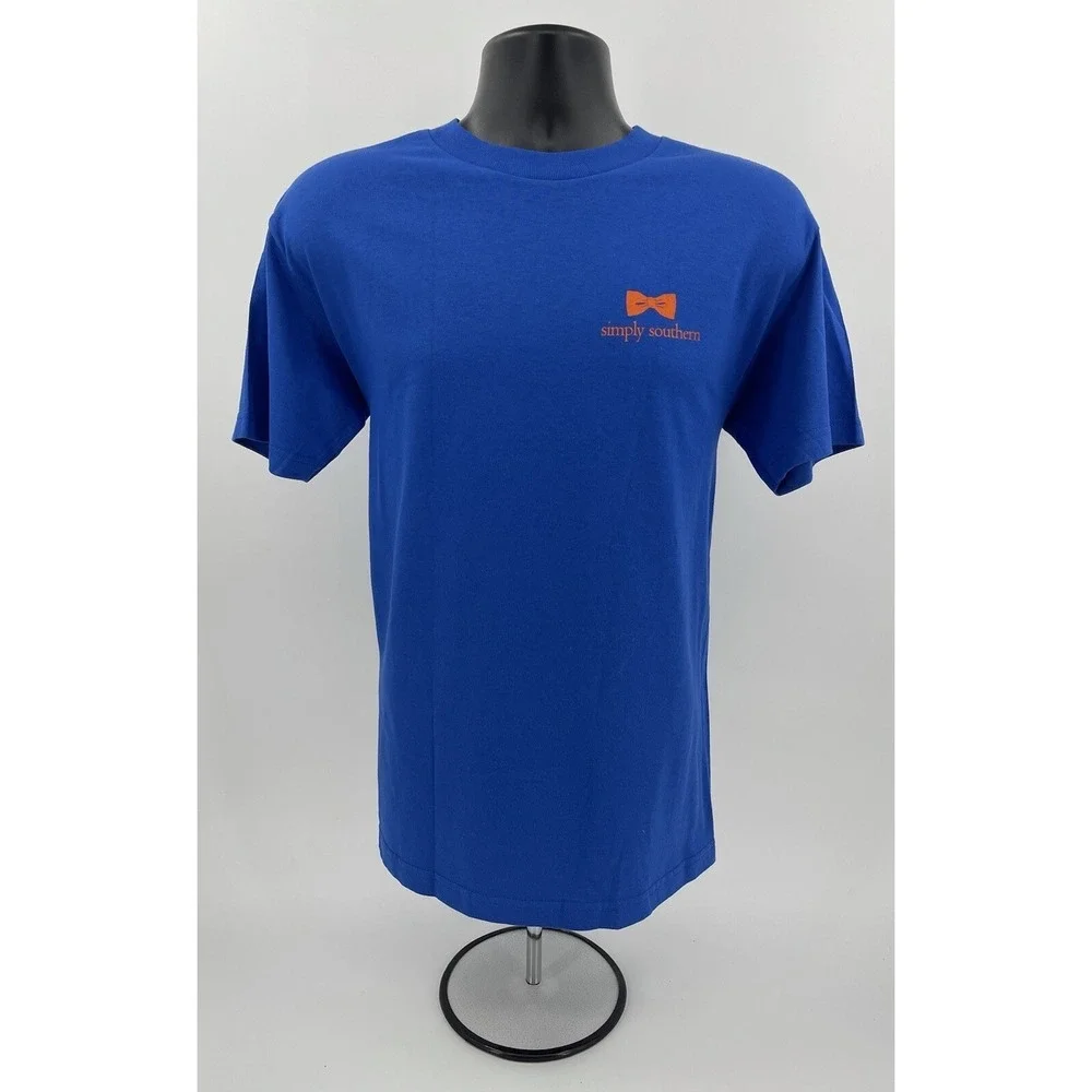 NWT Simply Southern Royal Tailgate w/ The Best Cotton Tee Size Gators Medium